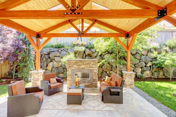 Covered Patio Assembly