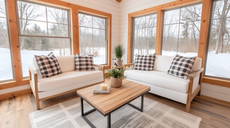 Sunroom with Seating Area